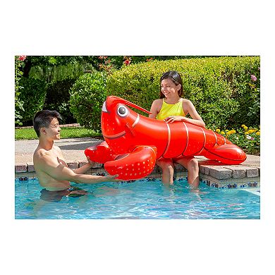 Poolmaster Lobster Rider Inflatable Swimming Pool Float