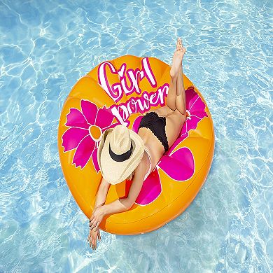 Poolmaster #Girlpower Swimming Pool Float Island