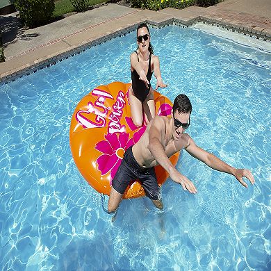 Poolmaster #Girlpower Swimming Pool Float Island