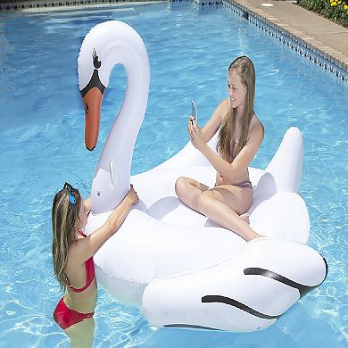 Poolmaster Jumbo Swan Swimming Pool Float
