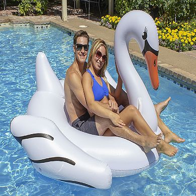 Poolmaster Jumbo Swan Swimming Pool Float