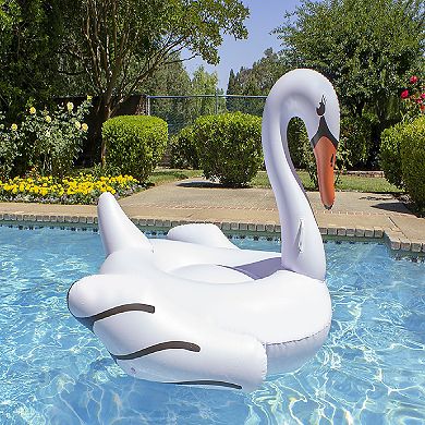 Poolmaster Jumbo Swan Swimming Pool Float