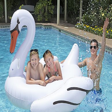 Poolmaster Jumbo Swan Swimming Pool Float