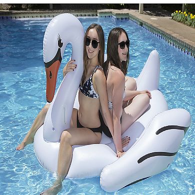 Poolmaster Jumbo Swan Swimming Pool Float
