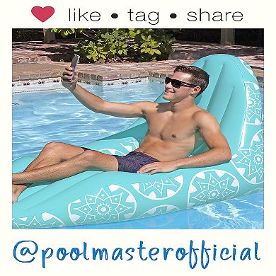 Poolmaster Imperial Lounge Inflatable Pool Float & Outdoor Furniture