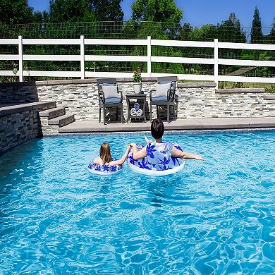 Poolmaster 2-Pack Mommy 'N Me Swimming Pool Lounge Float Set