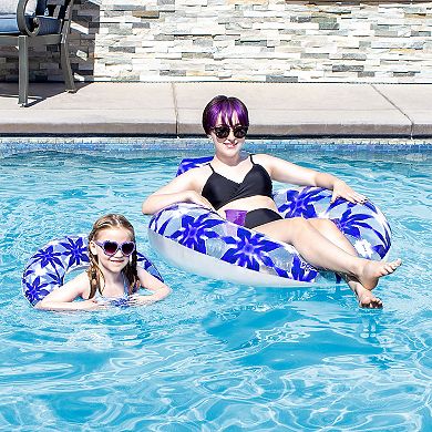 Poolmaster 2-Pack Mommy 'N Me Swimming Pool Lounge Float Set