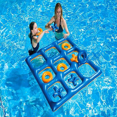 Poolmaster Swimming Pool or Backyard Floating Tic Tac Toe Game
