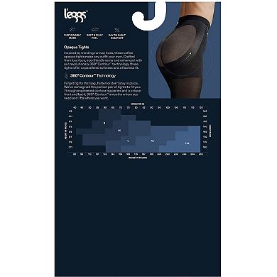 Women's L'eggs 360° Contour Opaque Tights