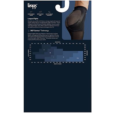 Women's L'eggs 360° Contour Leopard Tights