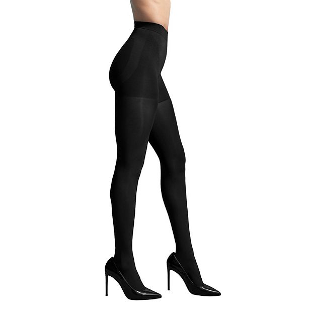 【PWA】UNIHOME02 BLACK XL Women's L'eggs 360° Contour Super Opaque Tights