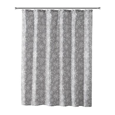 VCNY Home Winter Snowflake 16-pc. Shower Curtain Bath Set