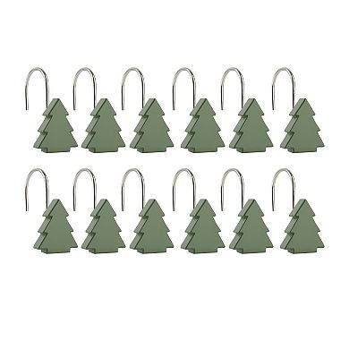 VCNY Home Holiday Santa Snowman 16-pc. Shower Curtain Bath Set