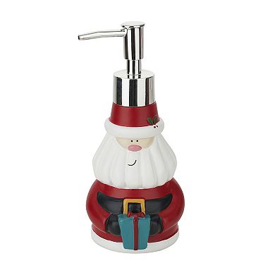 VCNY Home Holiday Santa Snowman 16-pc. Shower Curtain Bath Set