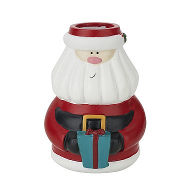VCNY Home Holiday Santa Snowman 16-pc. Shower Curtain Bath Set