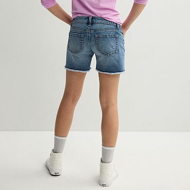 Girls 6-20 SO Mid Rise Denim Shorts in Regular and Plus