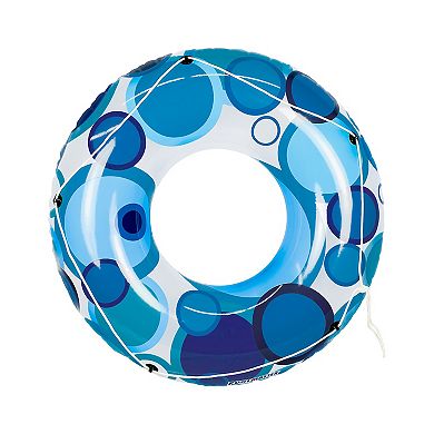 Poolmaster Teal Blue Bright Circles Tube