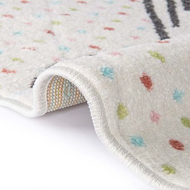 Unique Loom Whales Whimsy Kids Rug