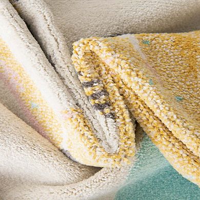 Unique Loom Wildlife Whimsy Kids Rug