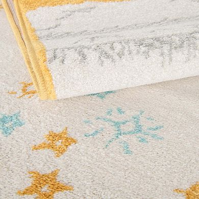 Unique Loom Grizzly Whimsy Kids Rug