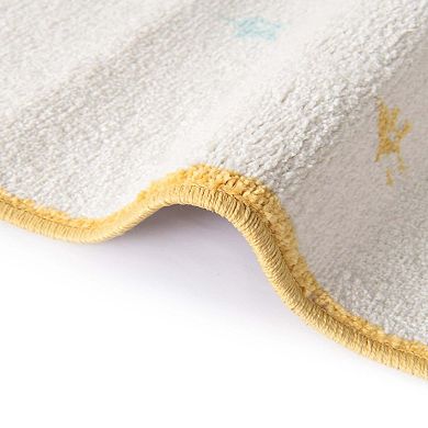 Unique Loom Grizzly Whimsy Kids Rug