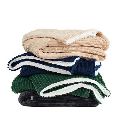 London Fog Corduroy Comforter Set with Shams