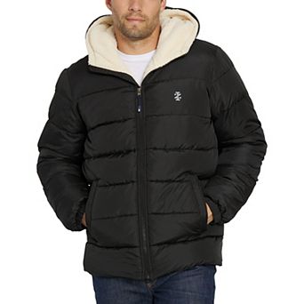 Men's IZOD Sherpa Lined Heavyweight Puffer Jacket