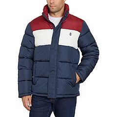 Kohls mens puffer jacket best sale