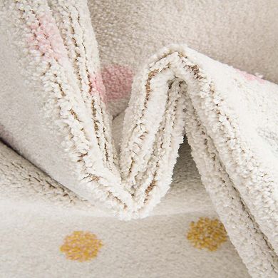 Unique Loom Bubbles Whimsy Kids Rug