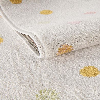 Unique Loom Bubbles Whimsy Kids Rug