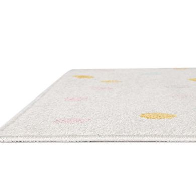 Unique Loom Bubbles Whimsy Kids Rug
