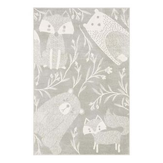 Unique Loom Foxy Whimsy Kids Rug