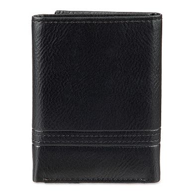 Men's Wembley Everyday Dominic Trifold Contrast Stitch Wallet