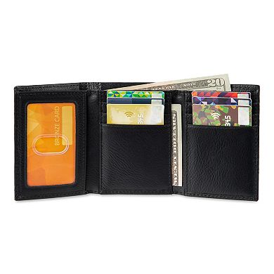 Men's Wembley Everyday Dominic Trifold Contrast Stitch Wallet