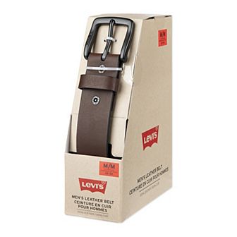 Men's Levi's® 38mm Beveled Edge Casual Leather Belt