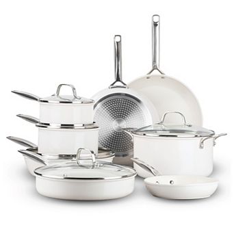 Gotham Steel 13 pc Natural Collection Ultra Performance Ceramic Nonstick Cookware Set