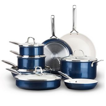 Gotham Steel 13 pc Natural Collection Ultra Performance Ceramic Nonstick Cookware Set