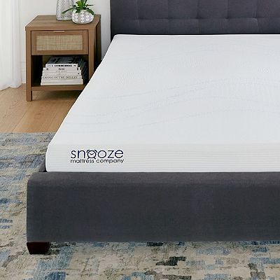 Snooze 6 Inch Dual Layer Support Memory Foam Mattress Queen