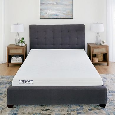 Snooze 6-in. Dual Layer Support Memory Foam Mattress