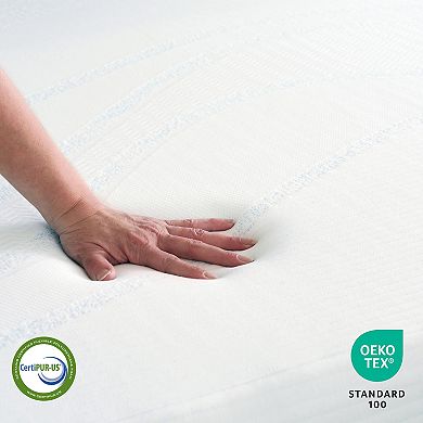 Snooze 6-in. Dual Layer Support Memory Foam Mattress