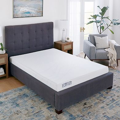 Snooze 6-in. Dual Layer Support Memory Foam Mattress