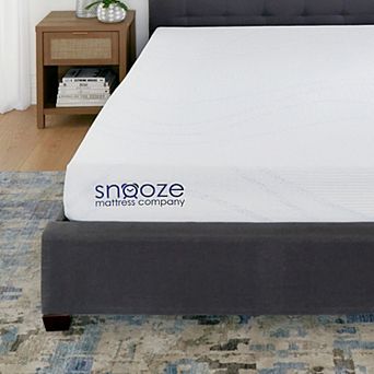 Snooze 10 in Triple Layer Support Memory Foam Mattress