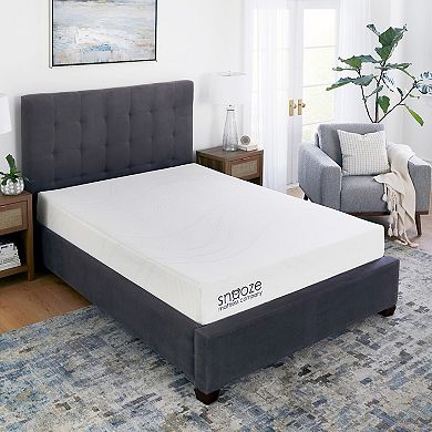 Snooze 10-in. Triple Layer Support Memory Foam Mattress