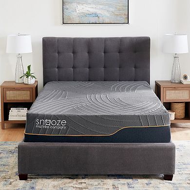 Snooze 13-in. Firm Hybrid Memory Foam and Coil Mattress