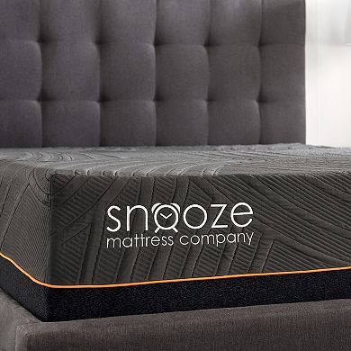 Snooze 13-in. Firm Hybrid Memory Foam and Coil Mattress