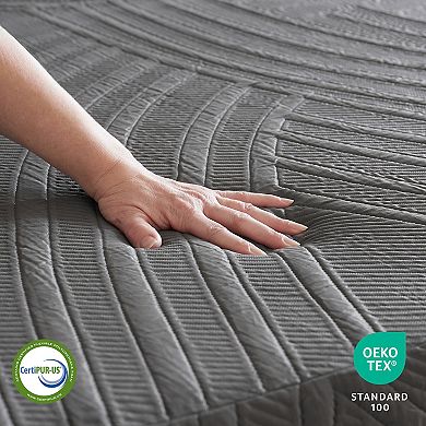 Snooze 13-in. Firm Hybrid Memory Foam and Coil Mattress