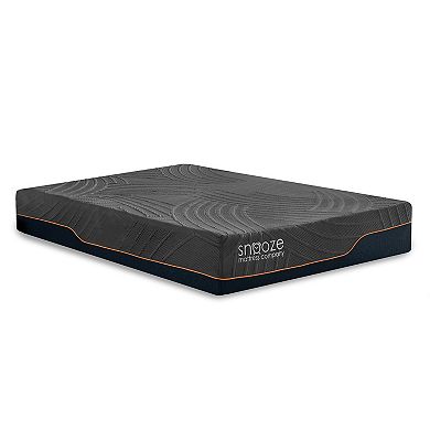 Snooze 13-in. Firm Hybrid Memory Foam and Coil Mattress