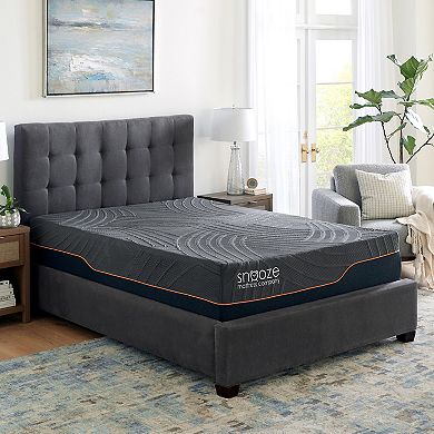Snooze 13-in. Firm Hybrid Memory Foam and Coil Mattress
