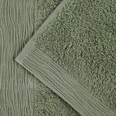 SUPERIOR 12 pc Eco-Friendly Solid Face Towel Washcloth Set