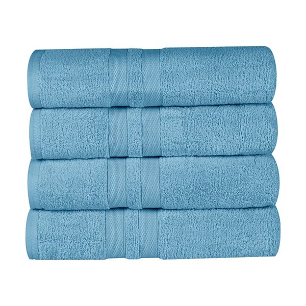 Super Soft Cotton Quick Dry Bath Towel 6 Piece Set
